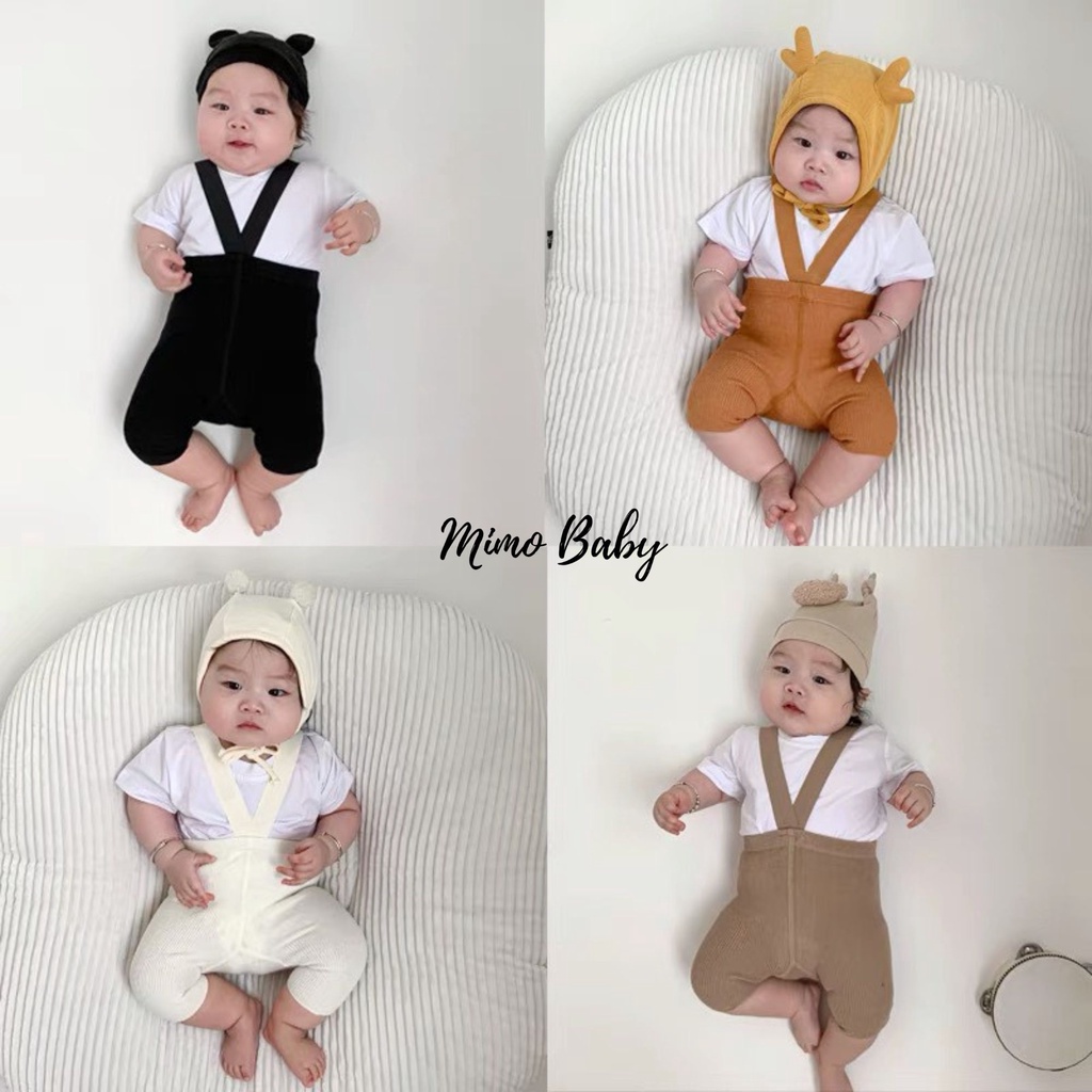 Quần tất yếm đùi phiên bản xuân thu Mimo Baby phong cách hàn quốc cho bé QA44