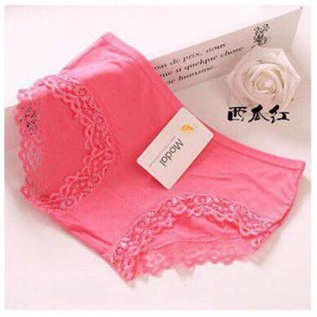Quần lót cotton Vacone quần lót nữ cotton phối viền ren modal cao cấp | BigBuy360 - bigbuy360.vn