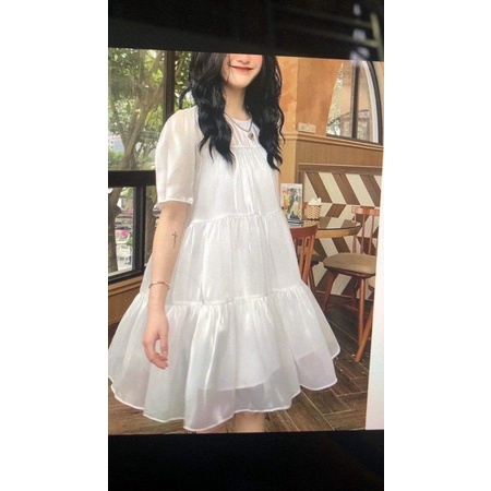 Váy voan baby doll HD6