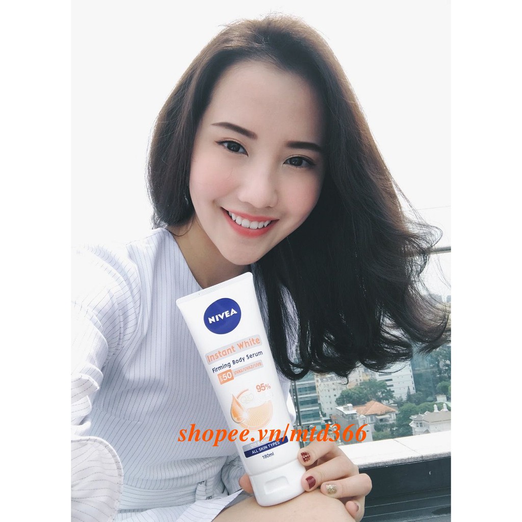 Serum Dưỡng Da Nữ 180ml Nivea Ban Ngày Làm Trắng Và Mịn Da Extra Repair & Protect.