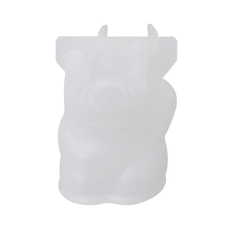 Khuôn silicone tạo hình làm mặt trang sức hình gấu/lợn con 3D DIY<br>