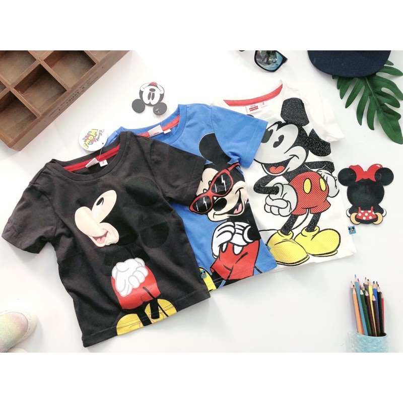 Áo phông Micky Disney xuất xịn bé trai