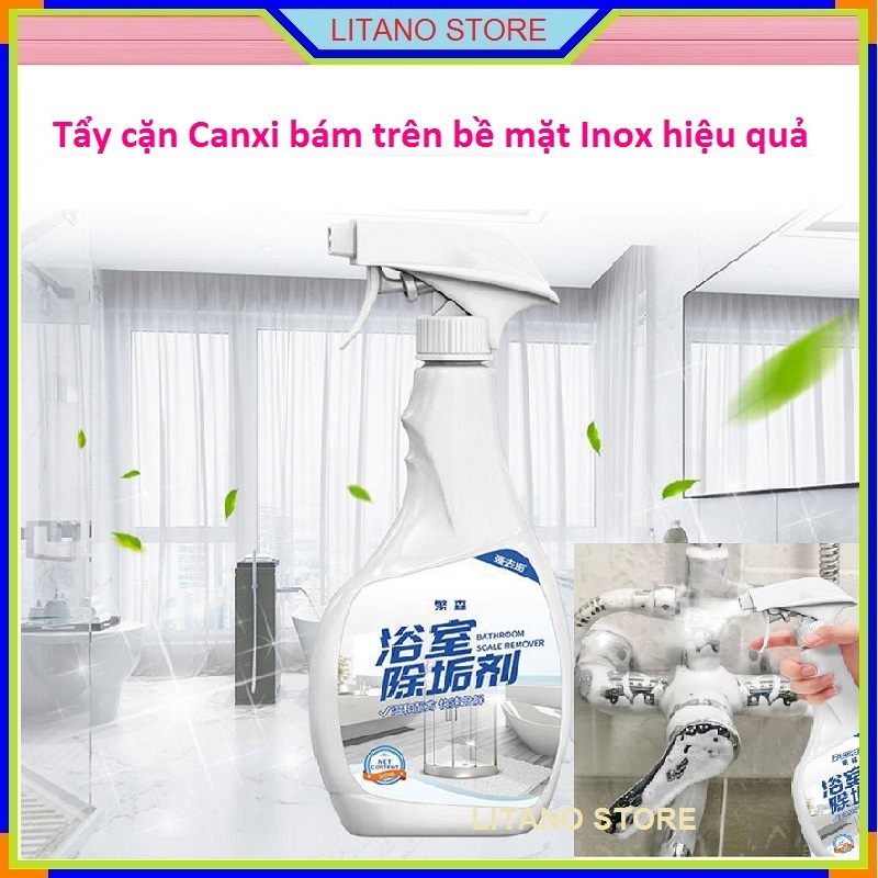 Nước Xịt Tẩy Rửa Đa Năng Loại Bỏ Mọi Vết Bẩn Vết Ố Cặn Bám Canxi Vết Oxi Hóa Làm Mới Mọi Bề Mặt Đồ Vật