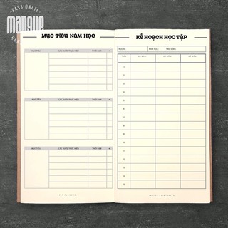 Sổ tay lập kế hoạch học tập, sổ study planner