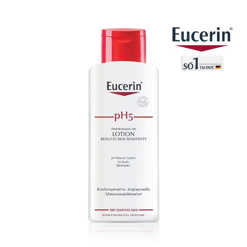 [DATE 2024 ]EUCERIN -SỮA DƯỠNG THỂ CHO DA NHẠY CẢM PH5 LOTION 250ML