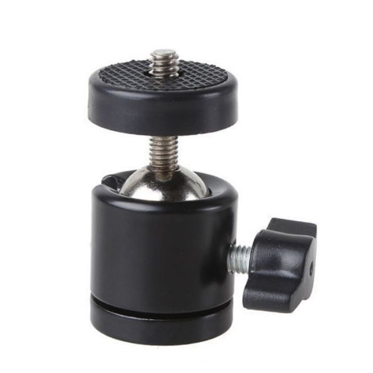 Ballhead mini gắn tripod, chân đèn