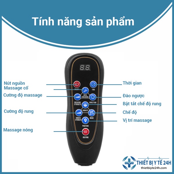 Đệm Massage Toàn Thân, Nệm Mát Xa Toàn Thân BEAME BM-N89 Chính Hãng Cao Cấp - Massage Nhiều Tư Thế, Dễ Dàng Gấp Gọn
