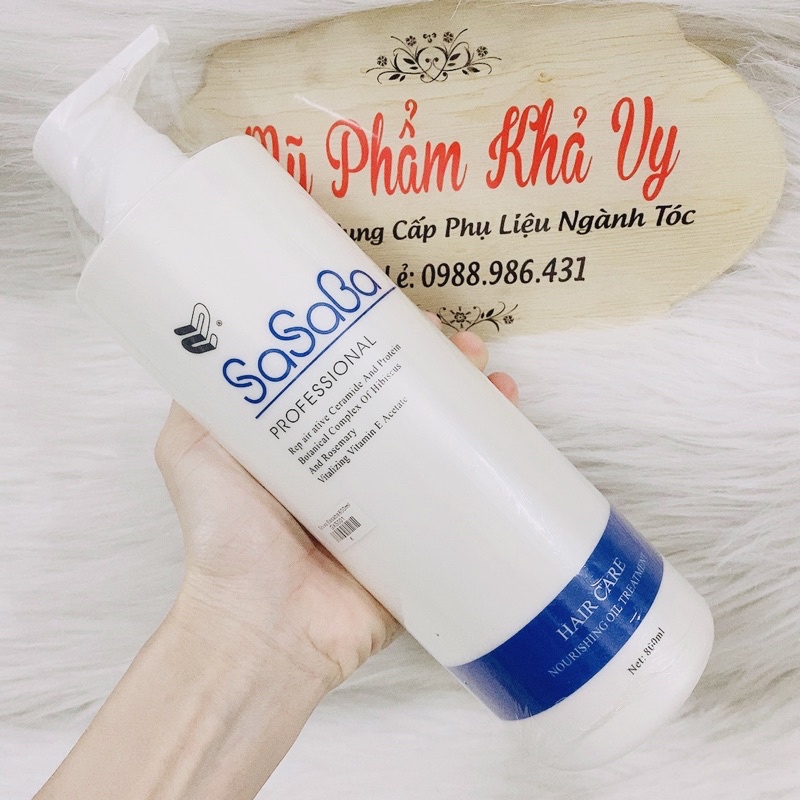 DẦU GỘI + XẢ HOÀN HÌNH SASABA 800ml