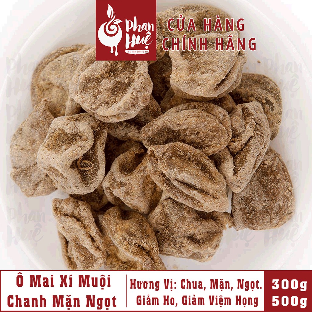 Ô mai xí muội chanh mặn ngọt Hà Nội Phan Huệ. Chanh tươi Miền Bắc chọn lọc. Giảm ho, giảm viêm họng cực tốt