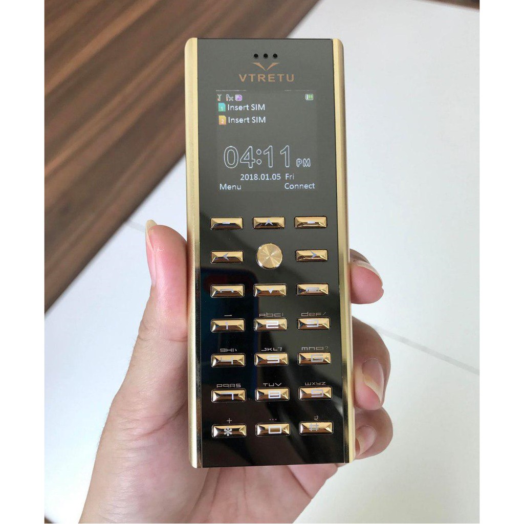 Điện Thoại Phổ Thông Giá Rẻ VT V01 Điện Thoại Đập Đá Cho Người Già