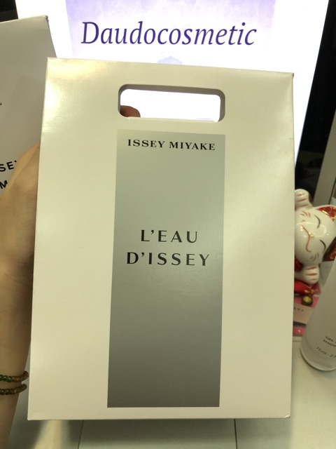 [ set mini ] Set Nước hoa Issey Miyake L'Eau D'Issey Pour Homme EDT 10ml + Lotion/Gel tắm 75ml | Thế Giới Skin Care