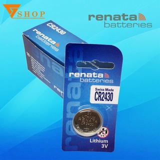 Pin  3V CR2430 Renata vỉ 1 viên