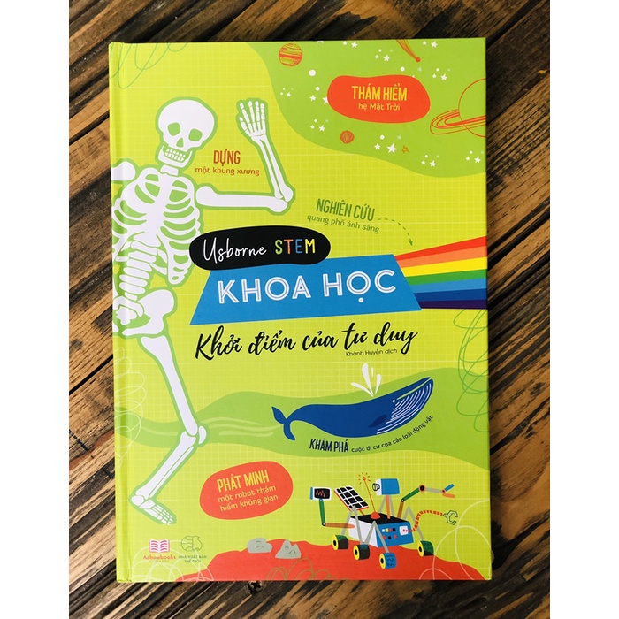 [Mã BMBAU50 giảm 7% đơn 99K] Sách: Khởi Điểm Về Tư Duy Khoa Học - Phát Triển Tư Duy ( UsBorne STEM )