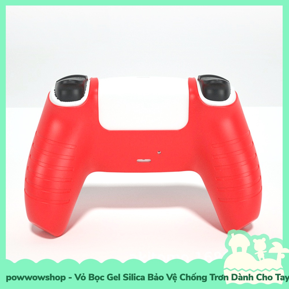 [Sẵn VN - Hỏa Tốc] Vỏ Bọc Bảo Vệ Chống Trơn Gel Silica Dẻo Dành Cho Tay Cầm Chơi Game Controller Playstation 5 PS5