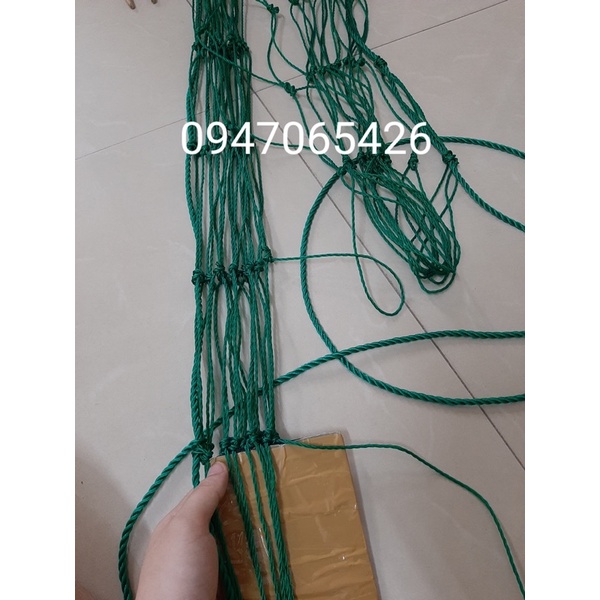 lưới giàn leo , lưới giàn bầu, bí (rộng 2x4m)