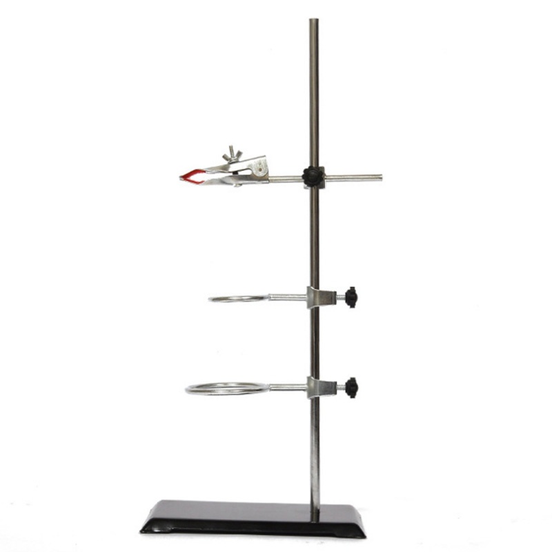Giá Đỡ Kim Loại Cấp Phòng Thí Nghiệm, Kẹp Lót Nút Bần Lót + 2 Vòng Xoay (2inch,3inch Dia)