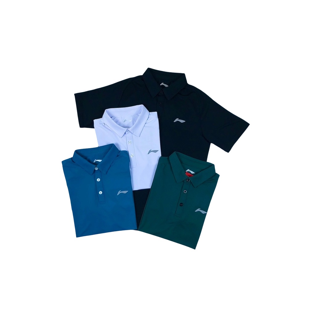 Áo polo nam CHÍNH HÃNG LINING APLR176, chất thun lạnh, thoáng khí, co giãn 4 chiều