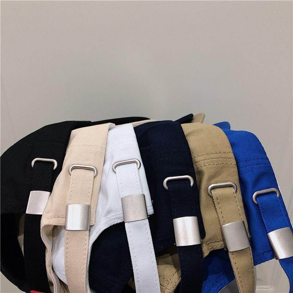 MXGOODS Mũ Lưỡi Trai Thể Thao Vải Mềm Màu Trơn Thêu Chữ Thời Trang Cho Nam Và Nữ