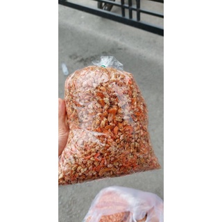 VỤN TÔM THẺ ( GỒM  khúc vụn của mình tôm, đầu tôm  đuôi tôm và những con tôm nhỏ)