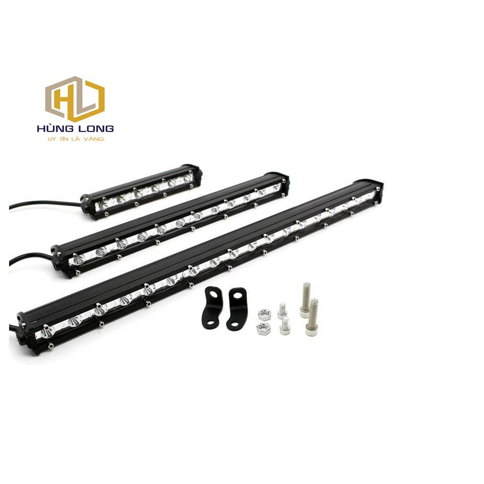 Đèn led bar đèn gầm 54cm ánh sáng vàng + trắng free ship