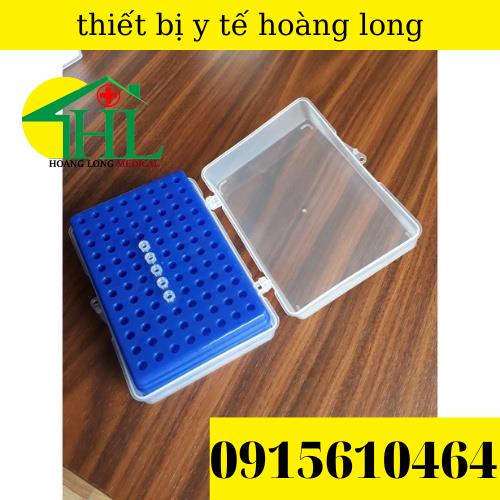 Hộp đựng đầu côn vàng, xanh, trắng