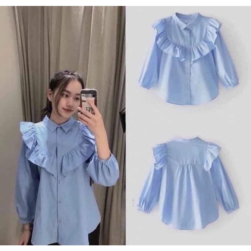 PASS ÁO ZARA AUTH SIZE KID 12-14 Years