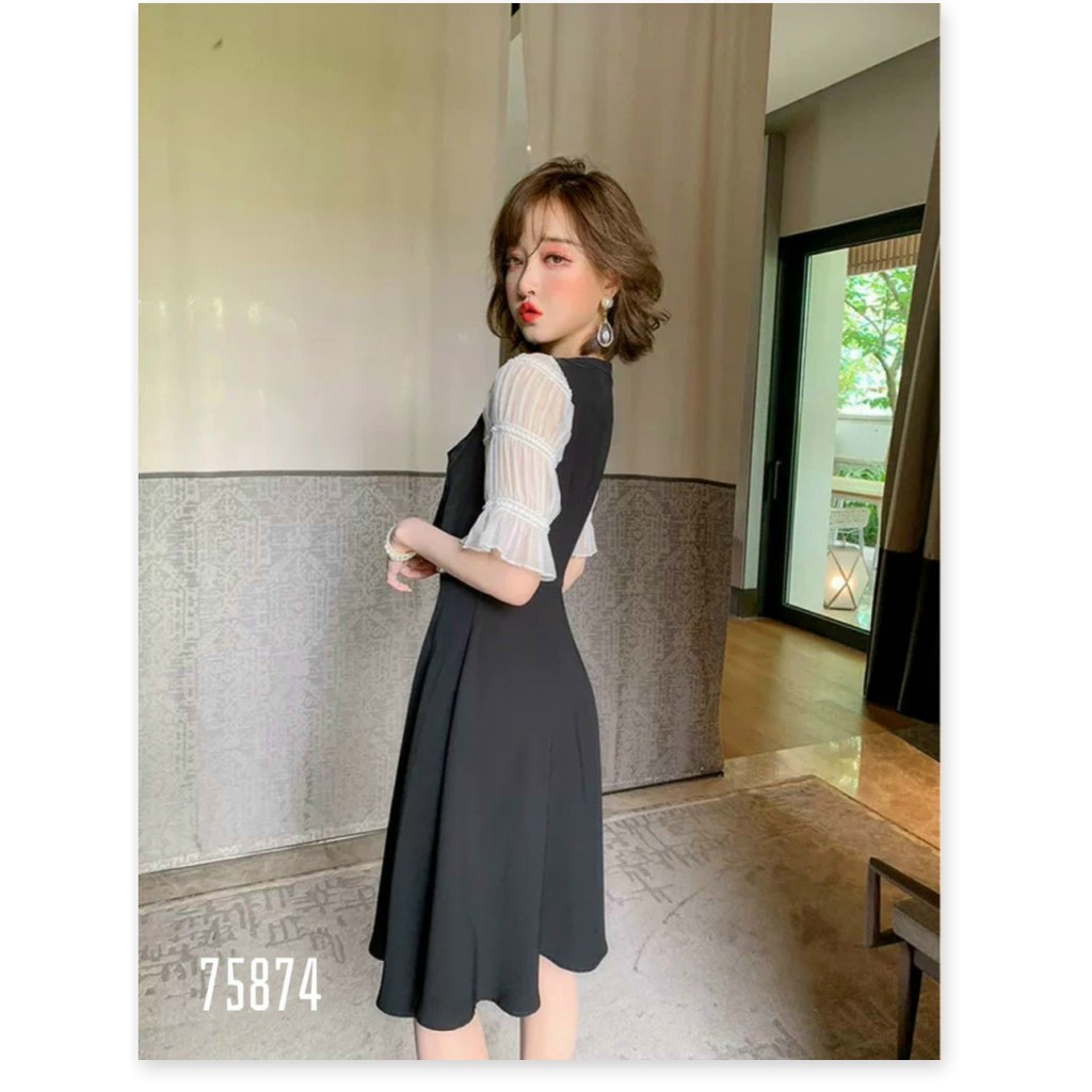 ĐẦM XÒE NỮ TAY NHÚN PHỐI NƠ SANG CHẢNH TRẺ TRUNG NĂNG ĐỘNG HHP