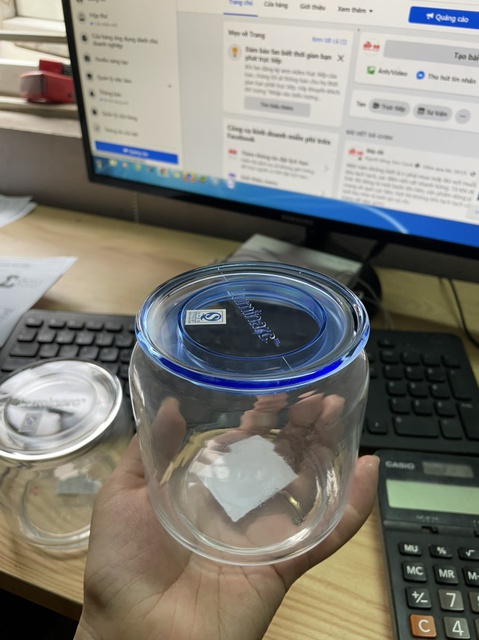 Hũ Đựng Gia Vị Thủy Tinh Tròn 500ml Luminarc | BigBuy360 - bigbuy360.vn