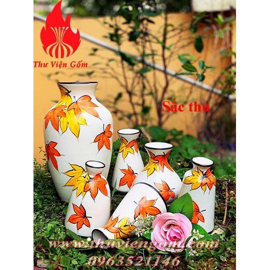 [ ĐỒNG GIÁ 59K ] bình hoa nhỏ decor ( chuẩn Bát Tràng )