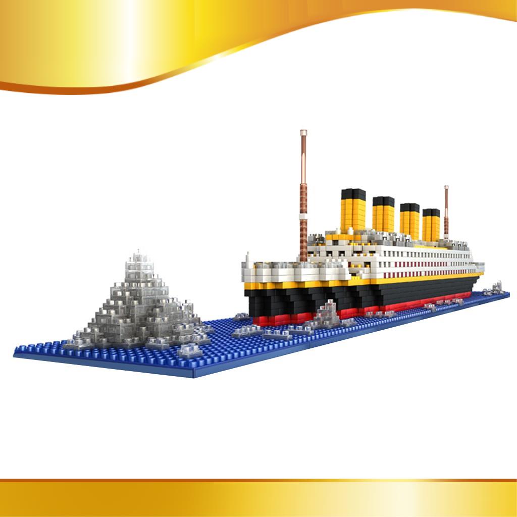 Bộ mô hình lắp ráp đồ chơi hình tàu Titanic tiện dụng cho trẻ