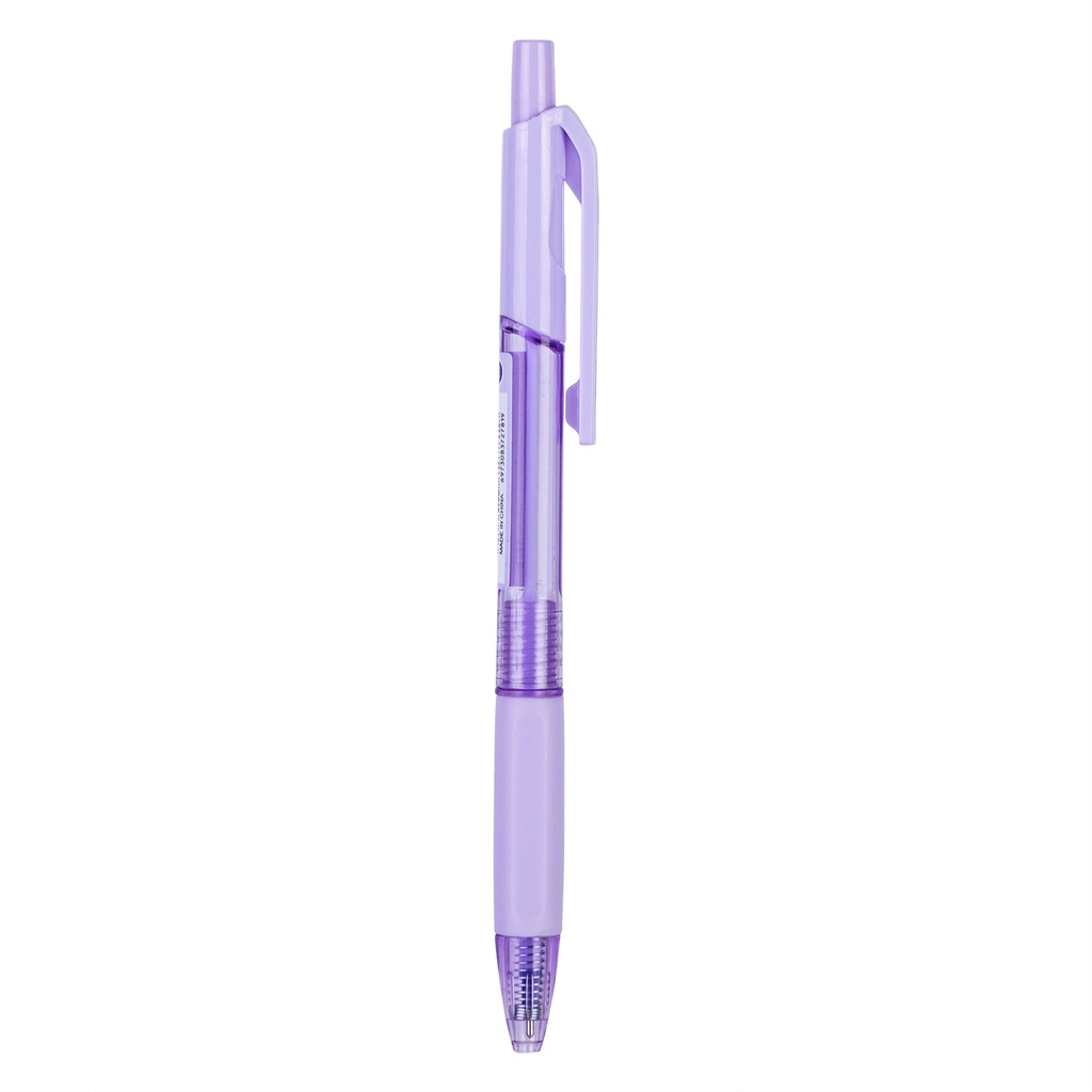 Bút bi bấm văn phòng mực xanh ngòi 0.7mm Deli giá rẻ viết nét đều trơn tru cho học sinh có đệm tay cao su