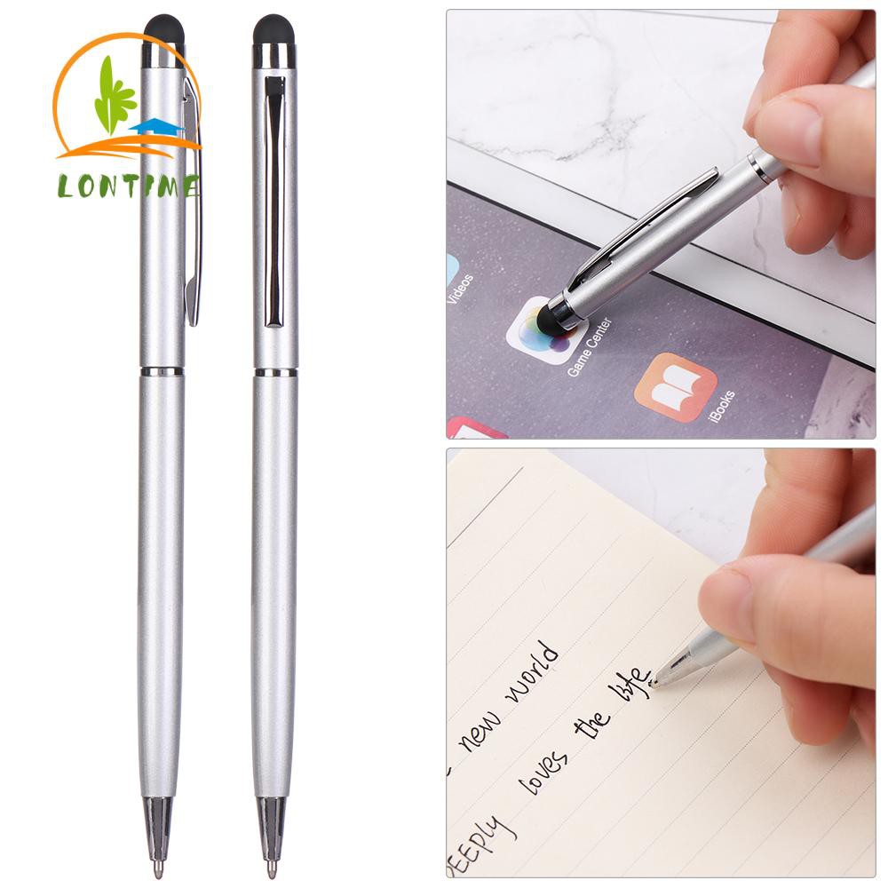 1PC Dual-Use Ballpoint Pen Stylus Touch Capacitive Pen Mobile Phone Universal Touch Screen Pen