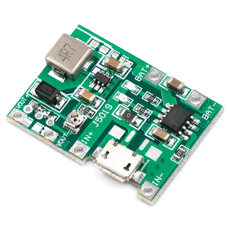 Mô Đun Tăng Áp Pin lithium li-ion 18650 3.7v 4.2v tp4056