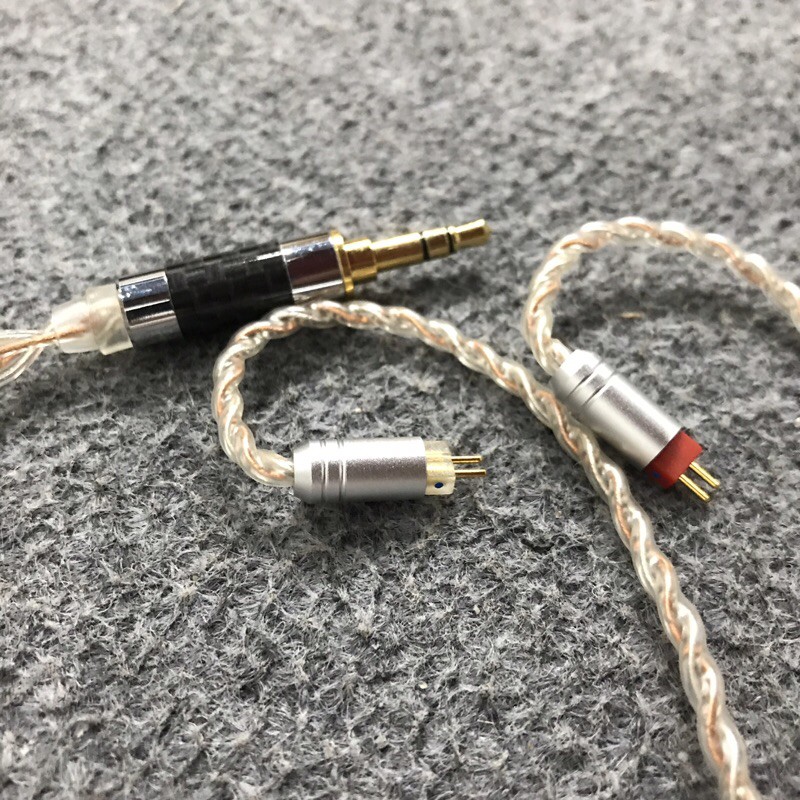 Dây 2pin lõi đồng 7N tết 4 cực chất lượng