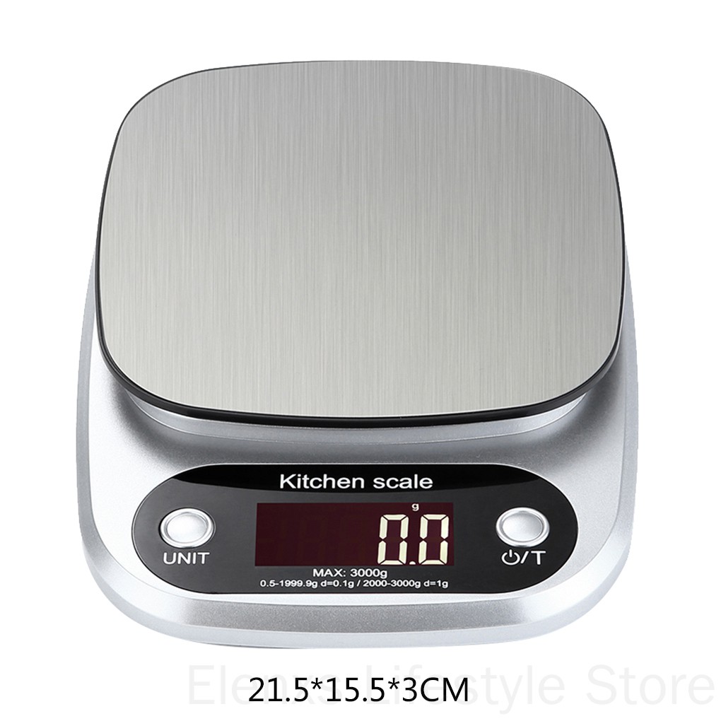 Cân Điện Tử Bằng Thép Không Gỉ 10kg / 1g