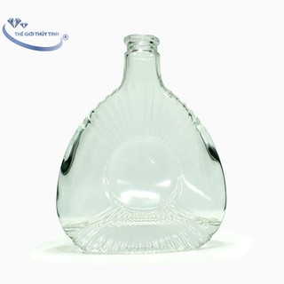 Chai Thủy Tinh Đựng Rươu XO 500ML