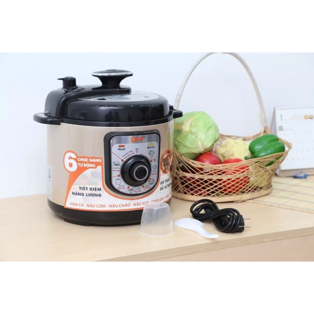 Nồi Áp Suất Comet Cm6150 Chính Hãng 5 Lít