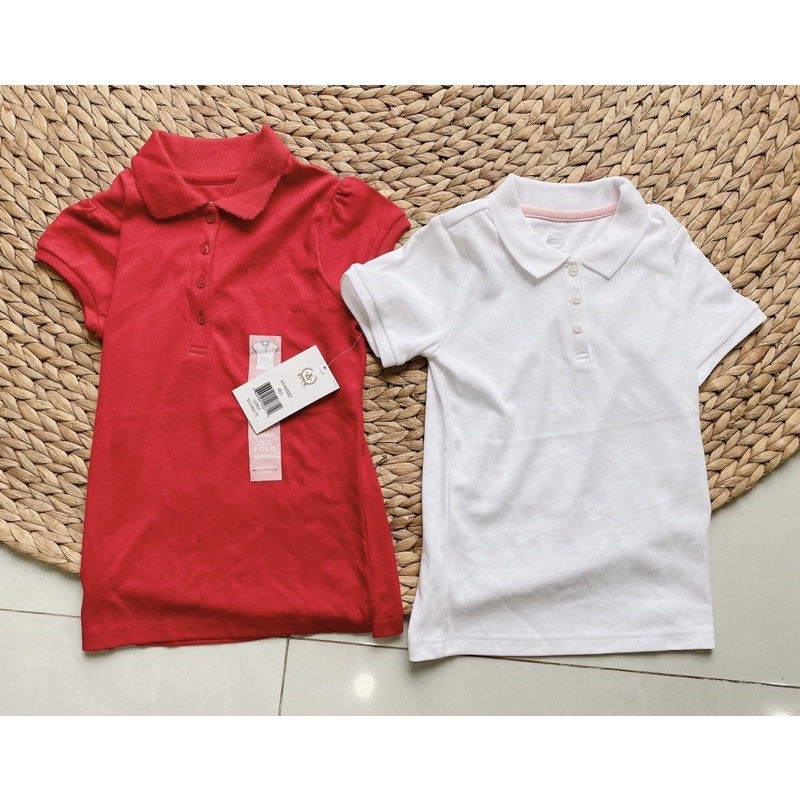 Áo Polo bé gái