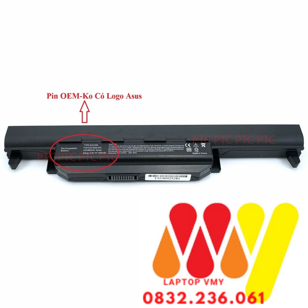Pin Laptop Asus K45 K45D K45DE K45DR K45N K45V K45VD K45VG K45VM K45VS