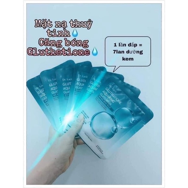 Mặt Nạ Thuỷ Tinh Glutathione  aquaring glass mask