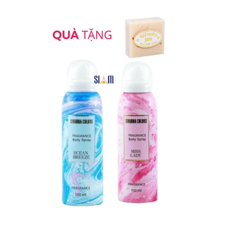 Xịt thơm body Sivanna colors 100 ml Thái Lan.