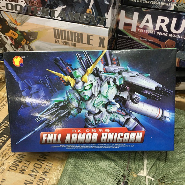 Mô Hình SD 390 Full Armor Unicorn Gundam