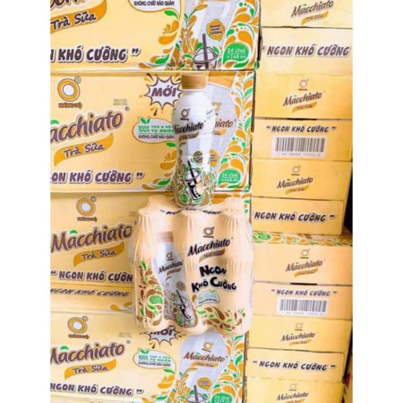 THÙNG 24 CHAI Trà sữa Machiato không độ, Macchiato đóng chai pha sẵn tiện dụng.HEAVEN-STORE | BigBuy360 - bigbuy360.vn
