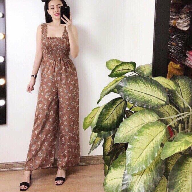 Jumpsuit hoa nhí