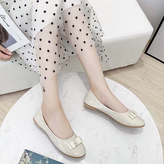 Giày bệt nơ da bóng 160k | BigBuy360 - bigbuy360.vn