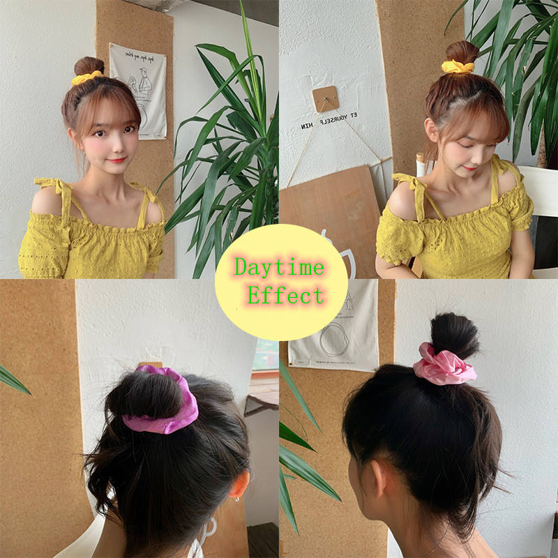 Dây Buộc Tóc Gắn Đèn Led Phát Sáng Thời Trang Cho Nữ