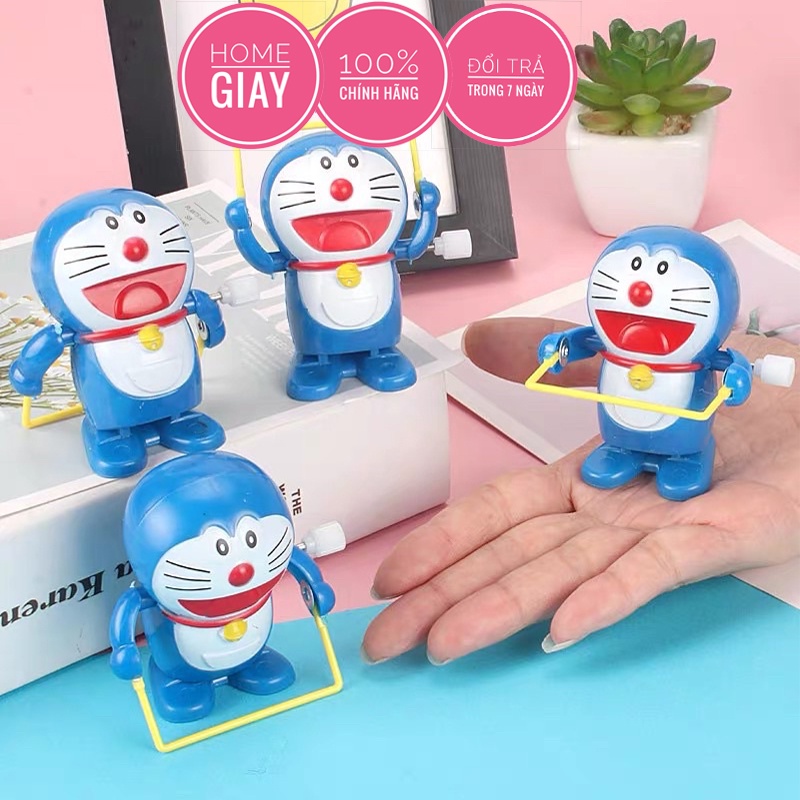 Đồ chơi Doremon vặn cót nhảy dây ngộ nghĩnh cho bé shop Home giay