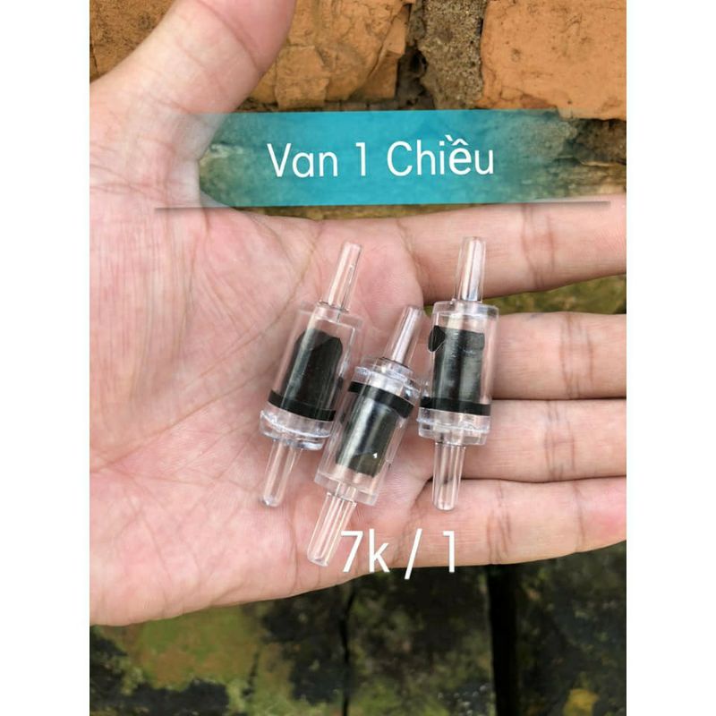 Van Một Chiều, Chống Tràn, Chảy Ngược Oxy, Co2- Milo Guppy