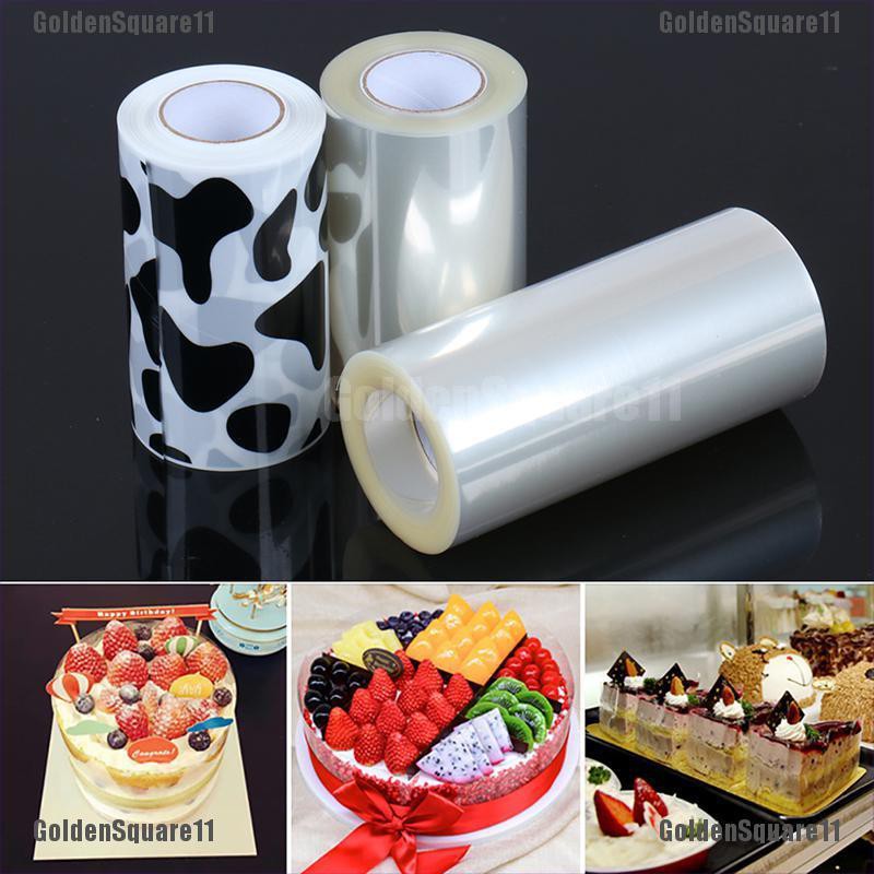 Băng Keo Trong Suốt Dùng Gói Bánh Mousse Tiện Dụng