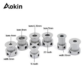 Ròng rọc gt2 16 răng 5mm 8mm 10mm cho máy in 3d